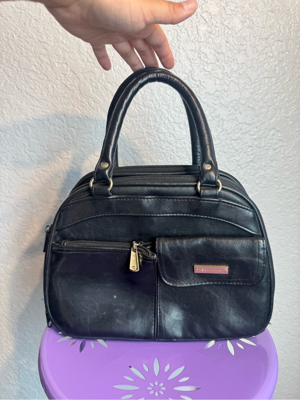 Black purse